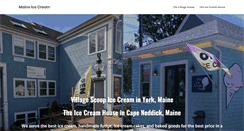 Desktop Screenshot of maineicecream.com