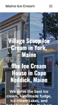 Mobile Screenshot of maineicecream.com